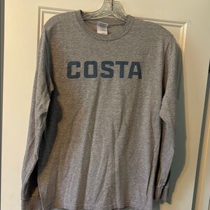 Costa Gray Long Sleeve Tee